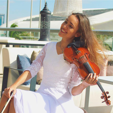 Violinista Femminile Dubai