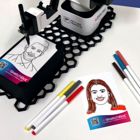 Robot Caricatures UK