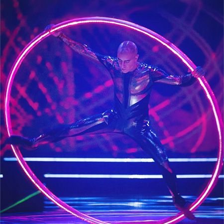 <span>LED Ruota Cyr Cirque</span>