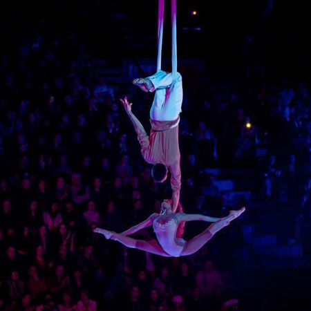 World Class Aerial Silk Duo