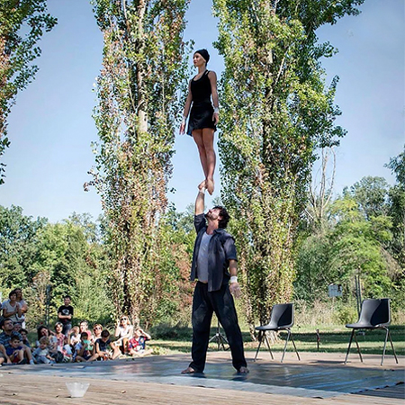 Acro Tanz Duo Italien