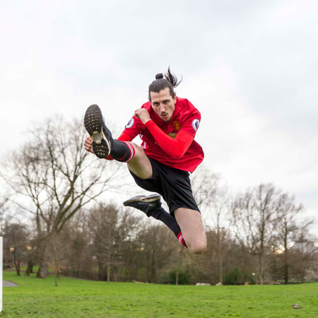 Double de Zlatan Ibrahimovic