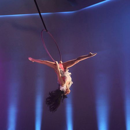 80s Pop Themed Aerialist