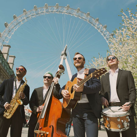 Wandernde Band London