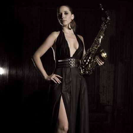 Saxophonist Annie