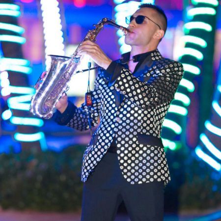 Male Sax Player New York