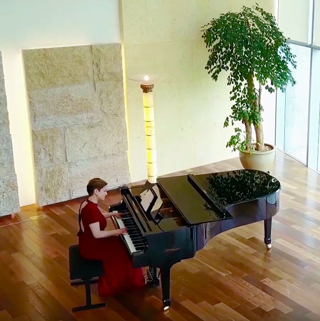 Minsk Klassischer Klavierspieler