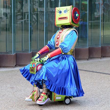 <div>Robot Cartone Animato Errante</div>