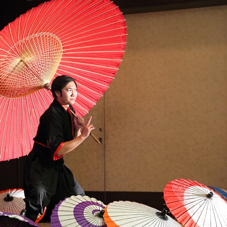 Magicien japonais traditionnel