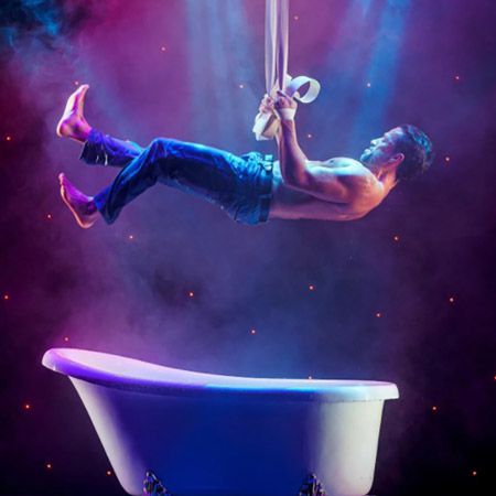 Bathtub Aerialist