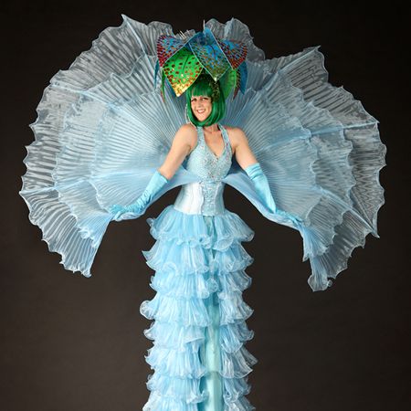 <b>Fiori in fiore su trampoli</b>