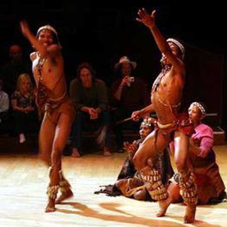 Namibian Tribal Performers