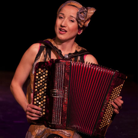 Accordionista Marika