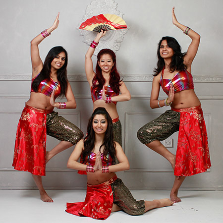 Bollywood Fusion Tanztruppe