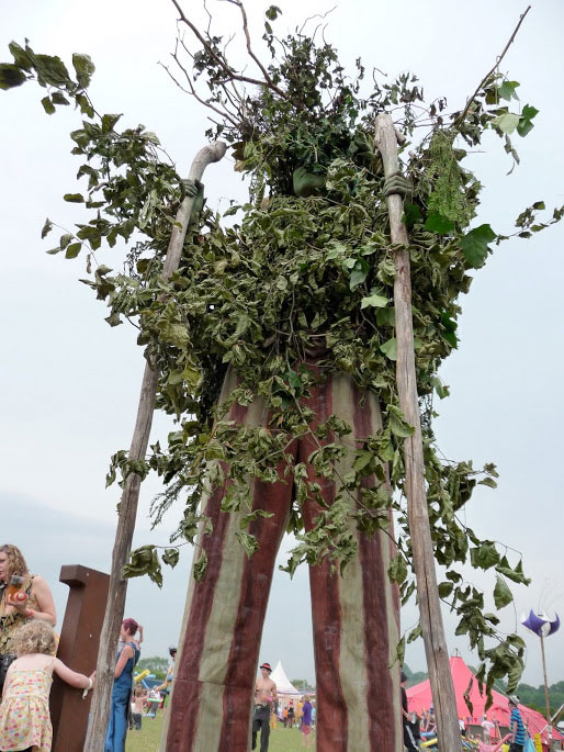 Stilt Walking Trees Devon Walk Around Trees Cornwall Fantasy Trees