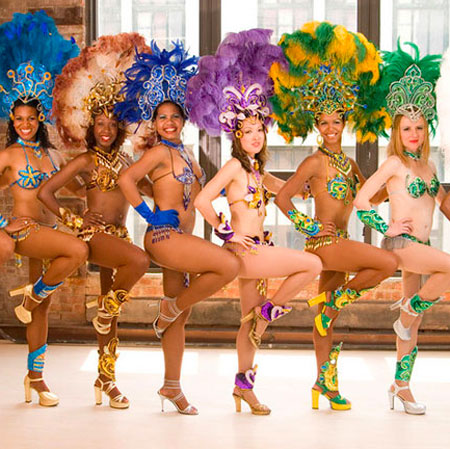 Danseurs de Samba brésiliens à NYC