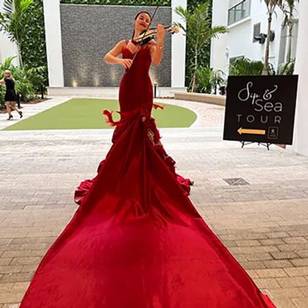 Violoniste de Tapis Rouge NY