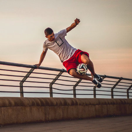 Fußball-Freestyler Polen