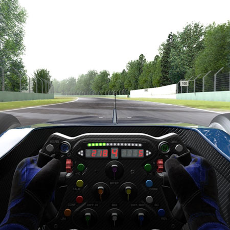Simulatore di corse VR