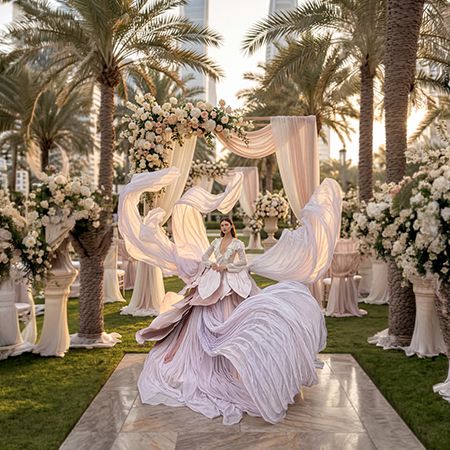 Flower Themed Installation UAE