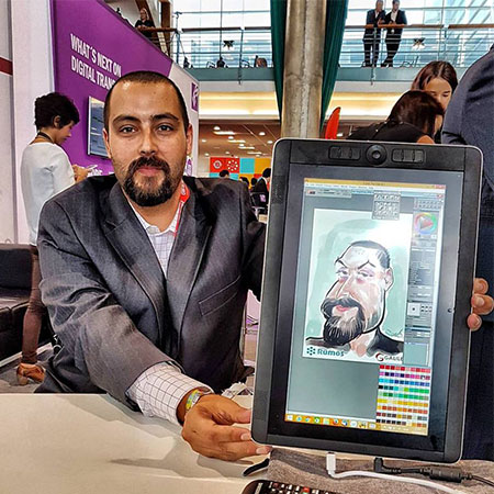 Digital Caricaturist Portugal
