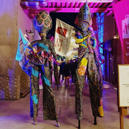 Gaudi Themed Stilts