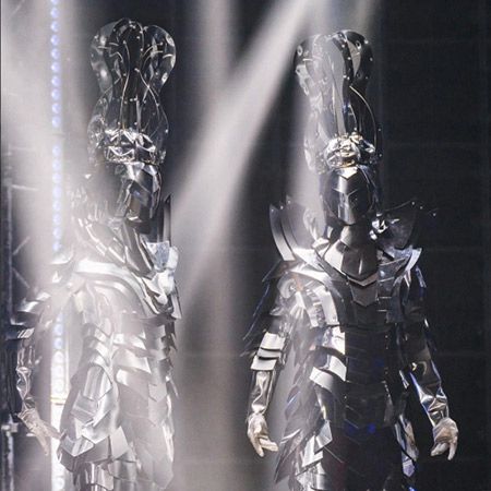 Spectacle Alien avec miroir LED
