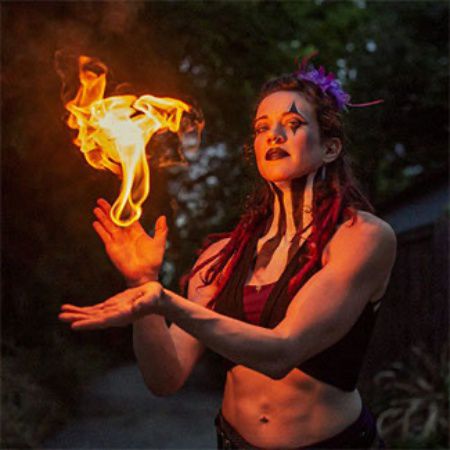 Female Fire Performer Texas