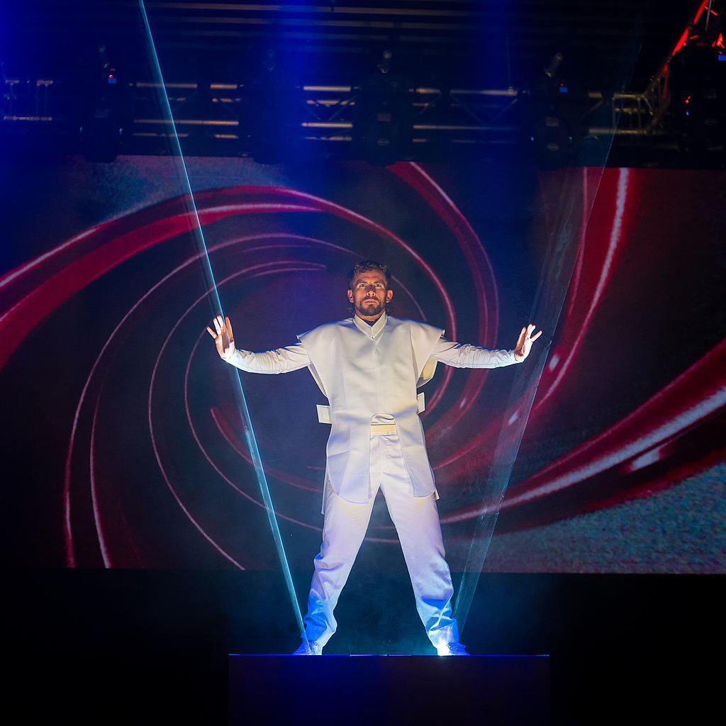 Spettacolo Laser a Tema Hollywood