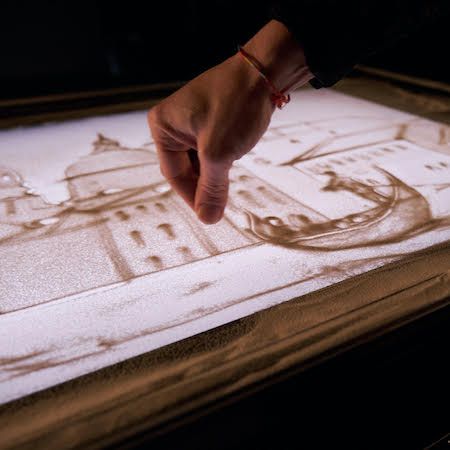 Sand Art Show Italy