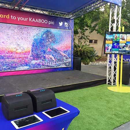 Mosaico di Foto dal Vivo