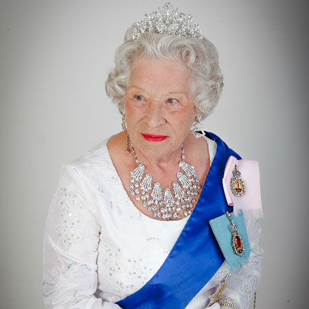 Queen Elizabeth Lookalike