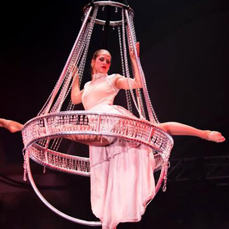 Quebec Chandelier Aerialist