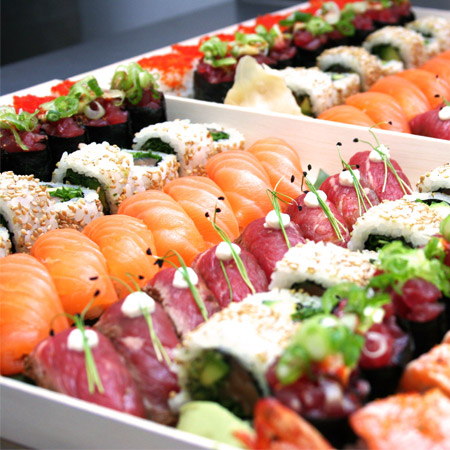 Sushi somptueux