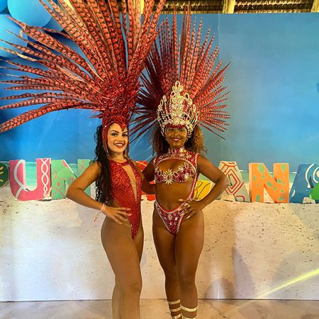 Rio Samba Dancer & Drummer