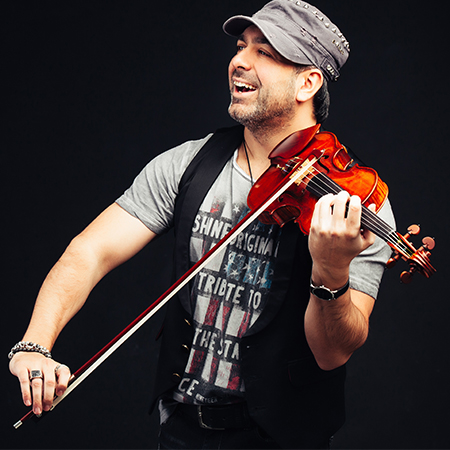 Joueur de violon contemporain