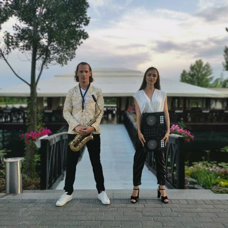 DJ and Saxophone Duo