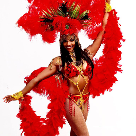 Brazilian Carnival Showgirls