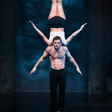 Akrobatisches Tanzduo Polen