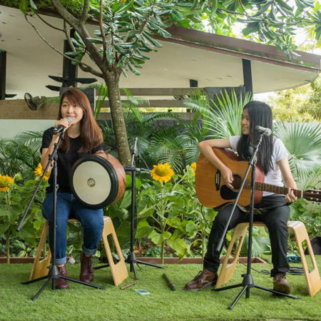 Duo folk celtique de Singapour