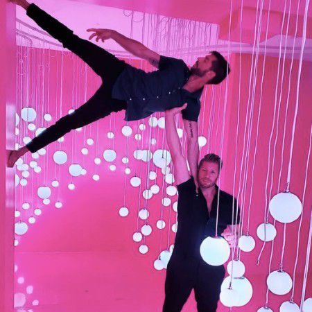 Duo de Balancement à Main Masculine Las Vegas