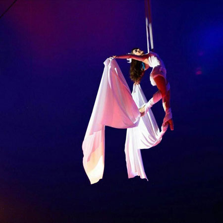 Aerial Silk Artist Chile – Circus Acts