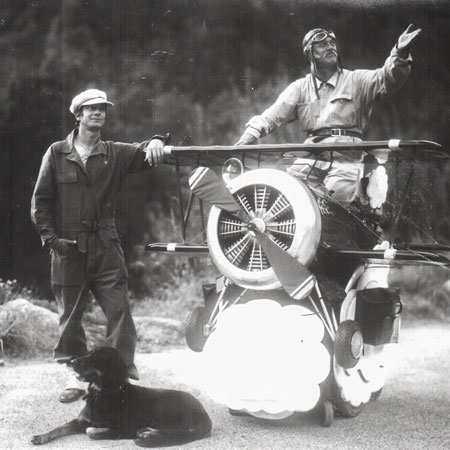 Vintage Französische Roaming-Piloten