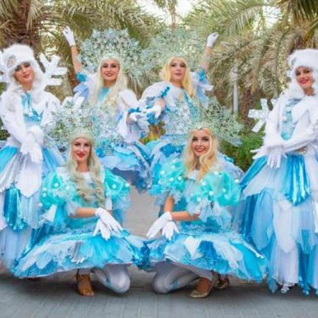 Roaming Snowflake Characters