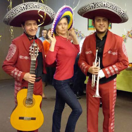 Groupe de Mariachis à Moscou