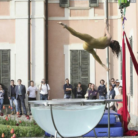 Pole Dancer in acqua