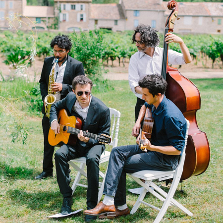 Banda di Gypsy Jazz a Montpellier