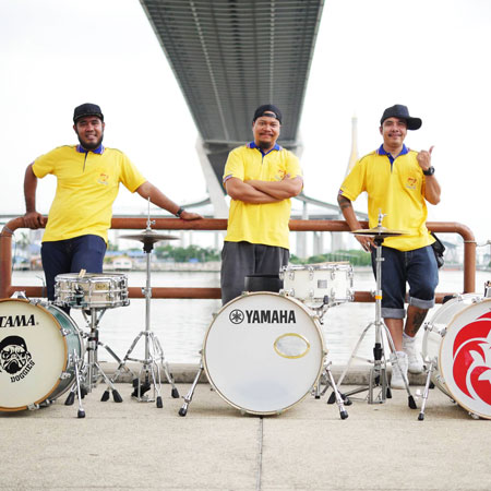 Thailand Drumming Trio