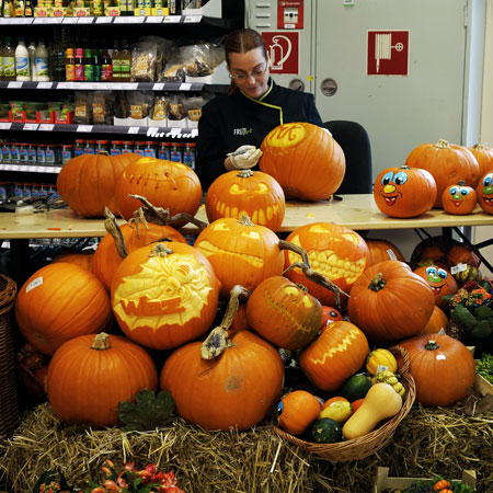 Halloween Kürbisschnitzer