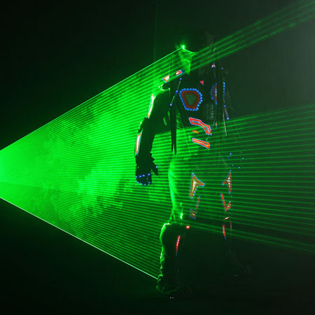 LED Raubtiere Laser Show